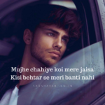 two line hindi shayari status - Mujhe chahiye koi mere jaisa